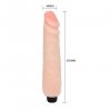 Elastyczny wibrator jak prawdziwy penis baile 25 cm